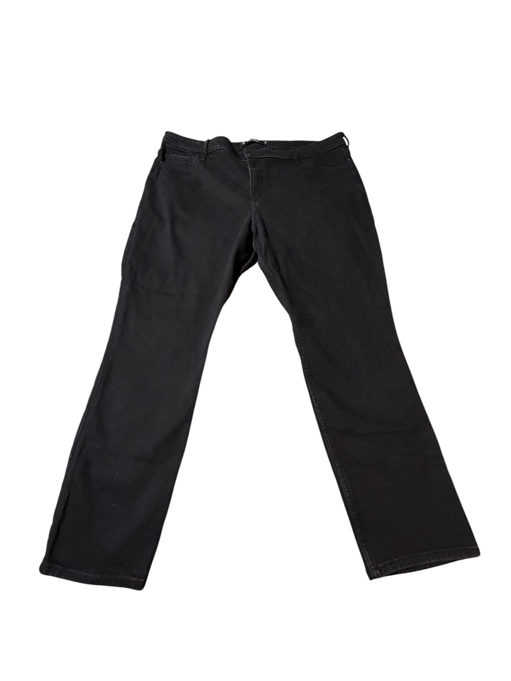 Hollister Womens Black Curvy Jeans Size 21R 35x27 Plus Size High Rise Bootcut